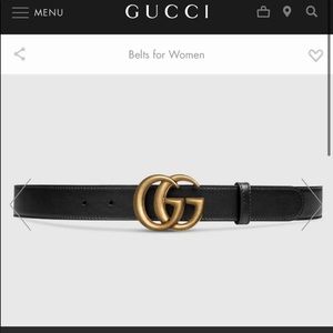 Authentic Gucci Belt